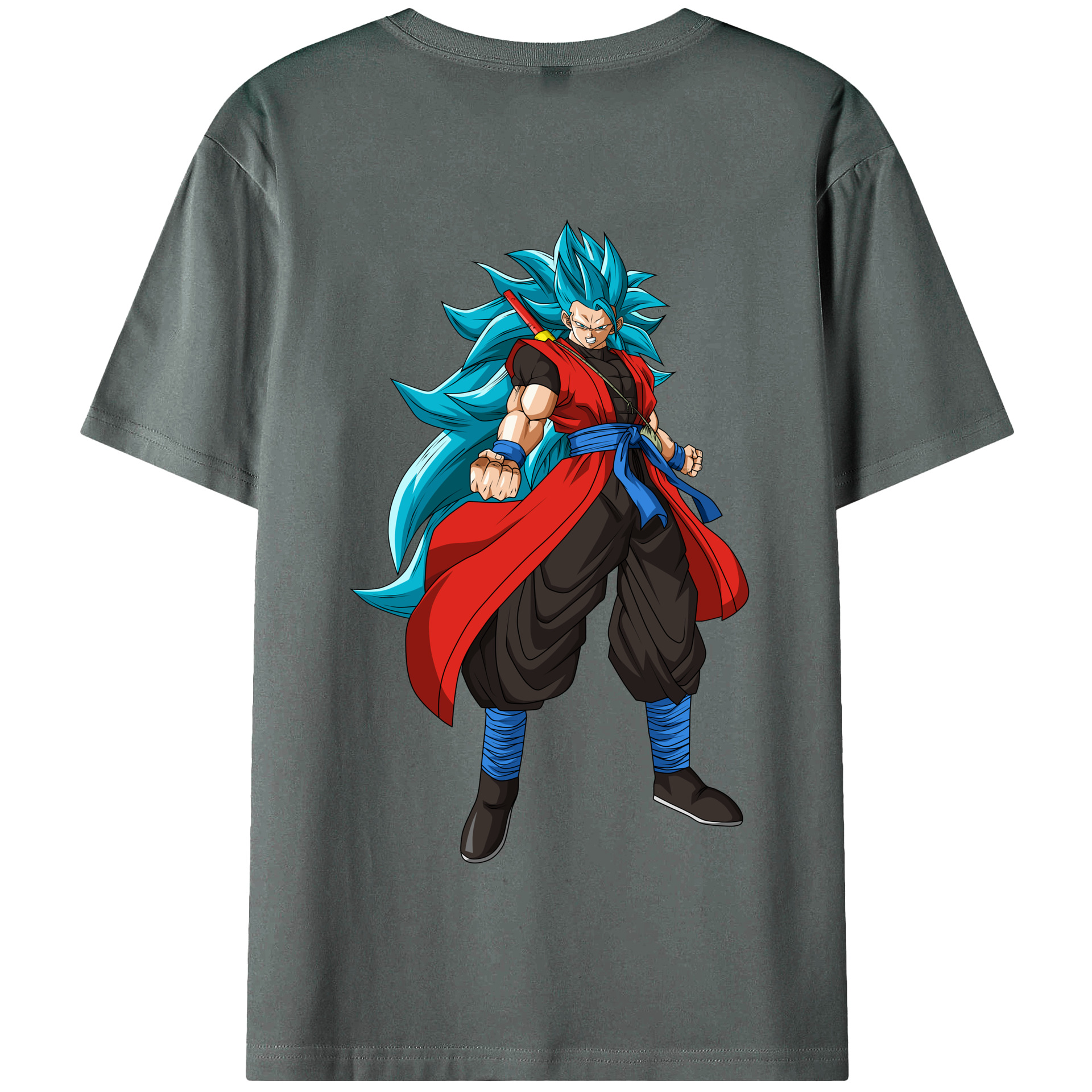 （画像用） ドラゴンボール ベジット DRAGON BALL Vegetto 綿100％半袖Tシャツ（背面プリント）